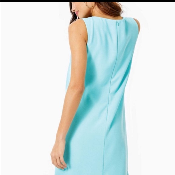 Lilly Pulitzer Penelope Shift Dress in Blue Ibiza - Picture 3 of 7